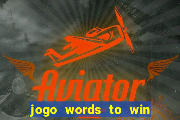 jogo words to win paga mesmo